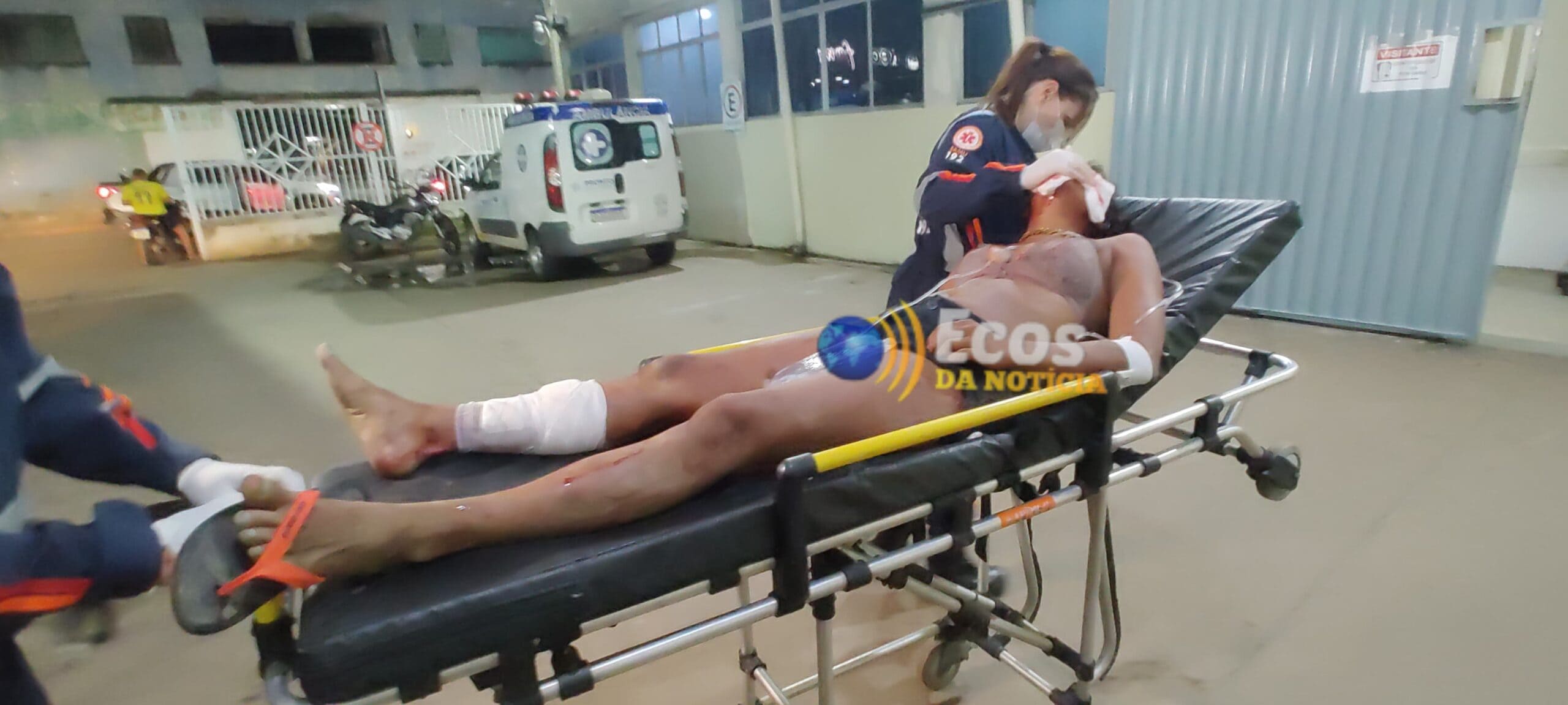 Moradora de rua é atacada por cão ao entrar em residência na capital