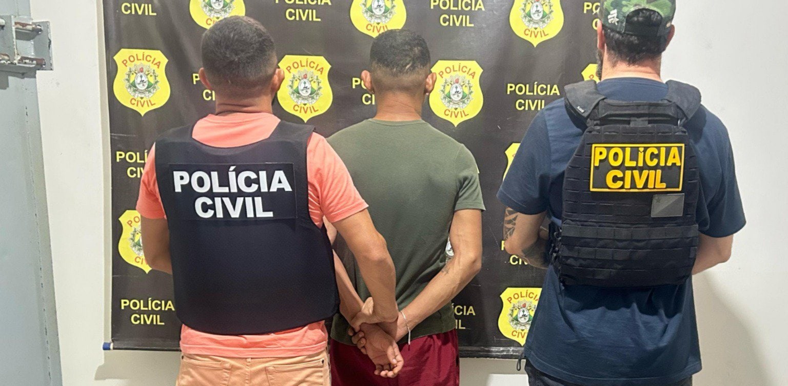 PCAC prende foragido acusado de sequestro e participação em organização criminosa