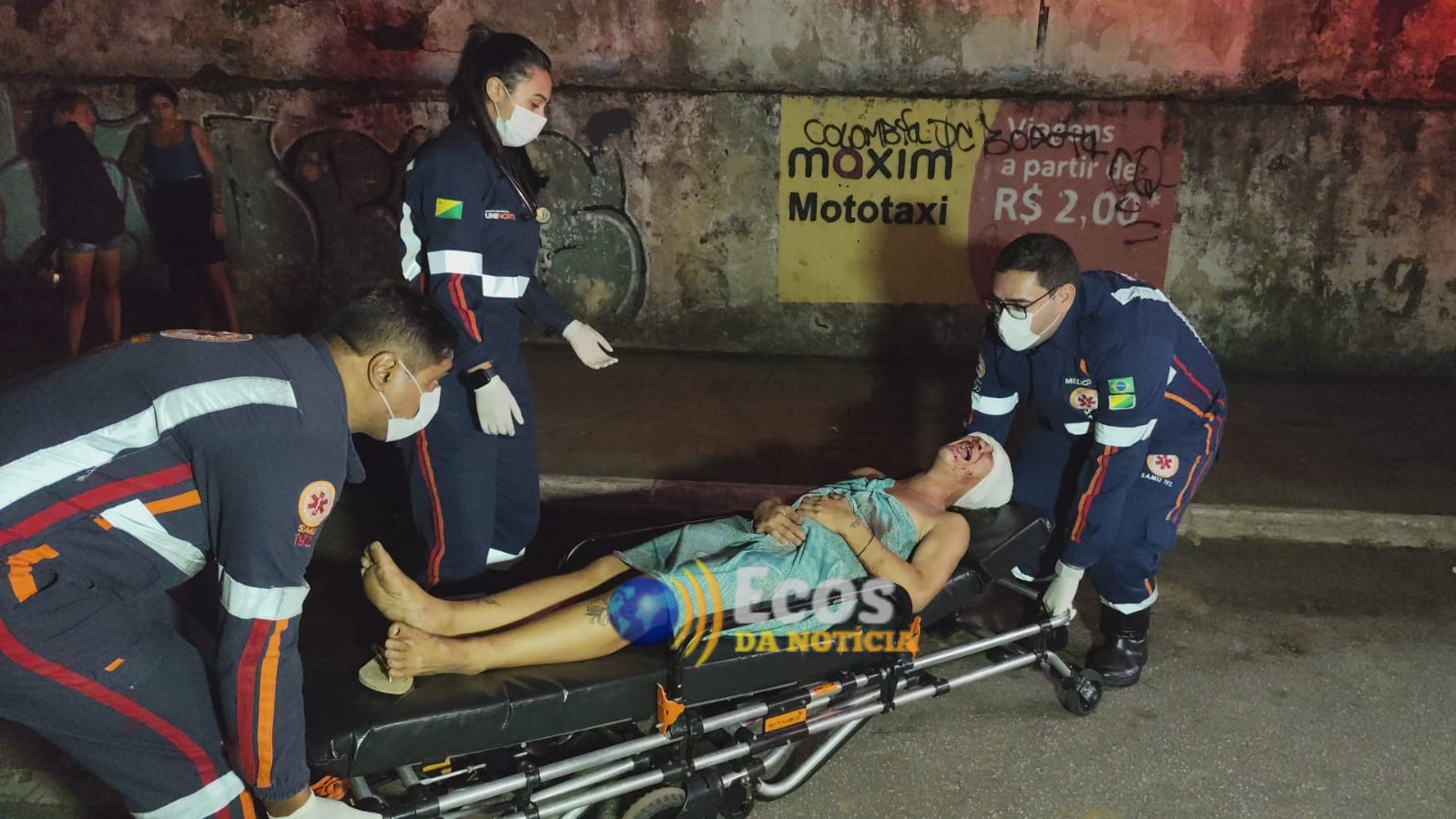 Grávida em situação de rua é agredida por ciúmes no Centro de Rio Branco