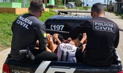 Quatro adolescentes ligados a facção foram apreendidos por envolvimento em furtos, tráfico e ameaças à comunidade. Foto: cedida.
