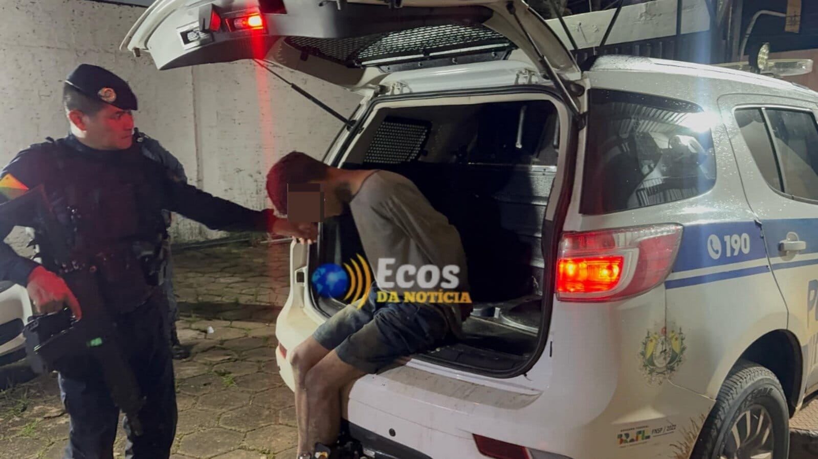 Polícia Militar frustra ataque entre facções e apreende adolescente armado após tiroteio em área de mata no Taquari