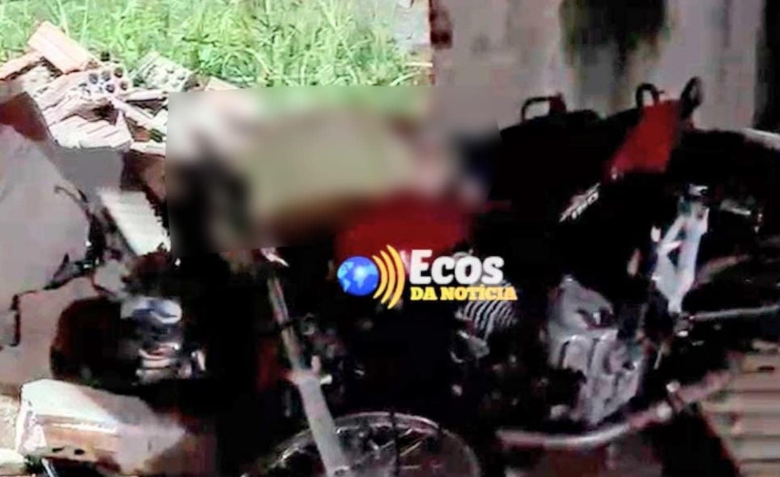 Motociclista morre após errar curva e colidir contra muro no Acre