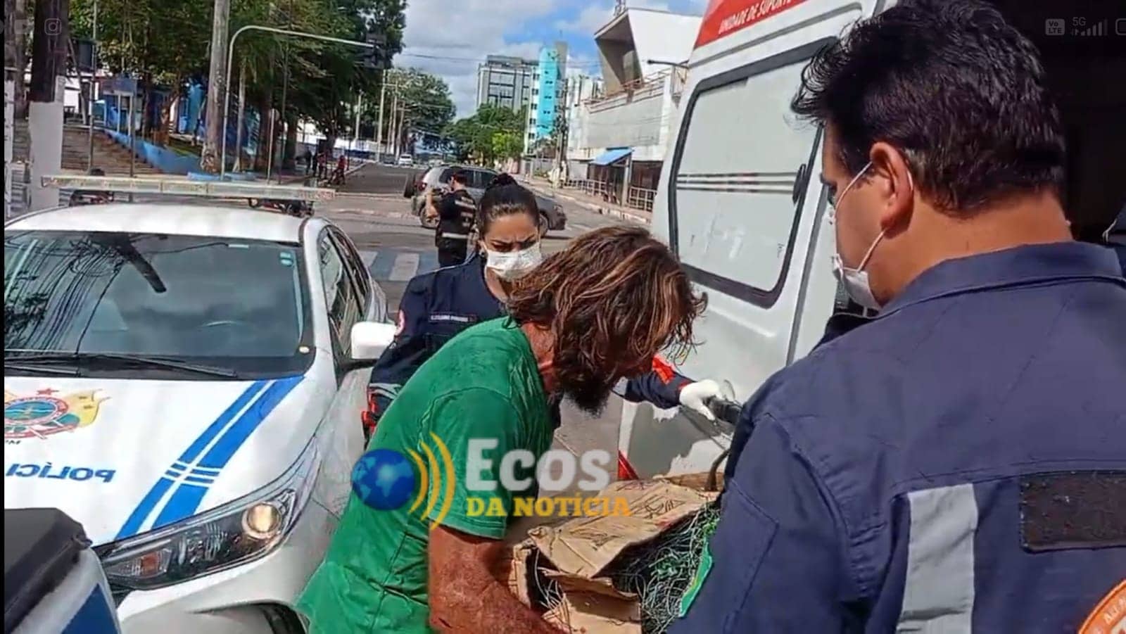 Briga entre moradores de rua por causa de cachimbo termina com agressão no Centro de Rio Branco