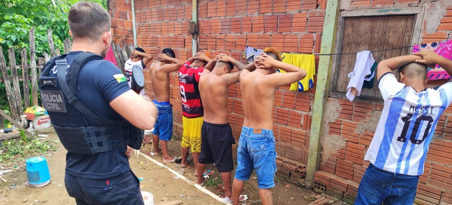 Polícia Civil prende 7 pessoas por organização criminosa no Acre