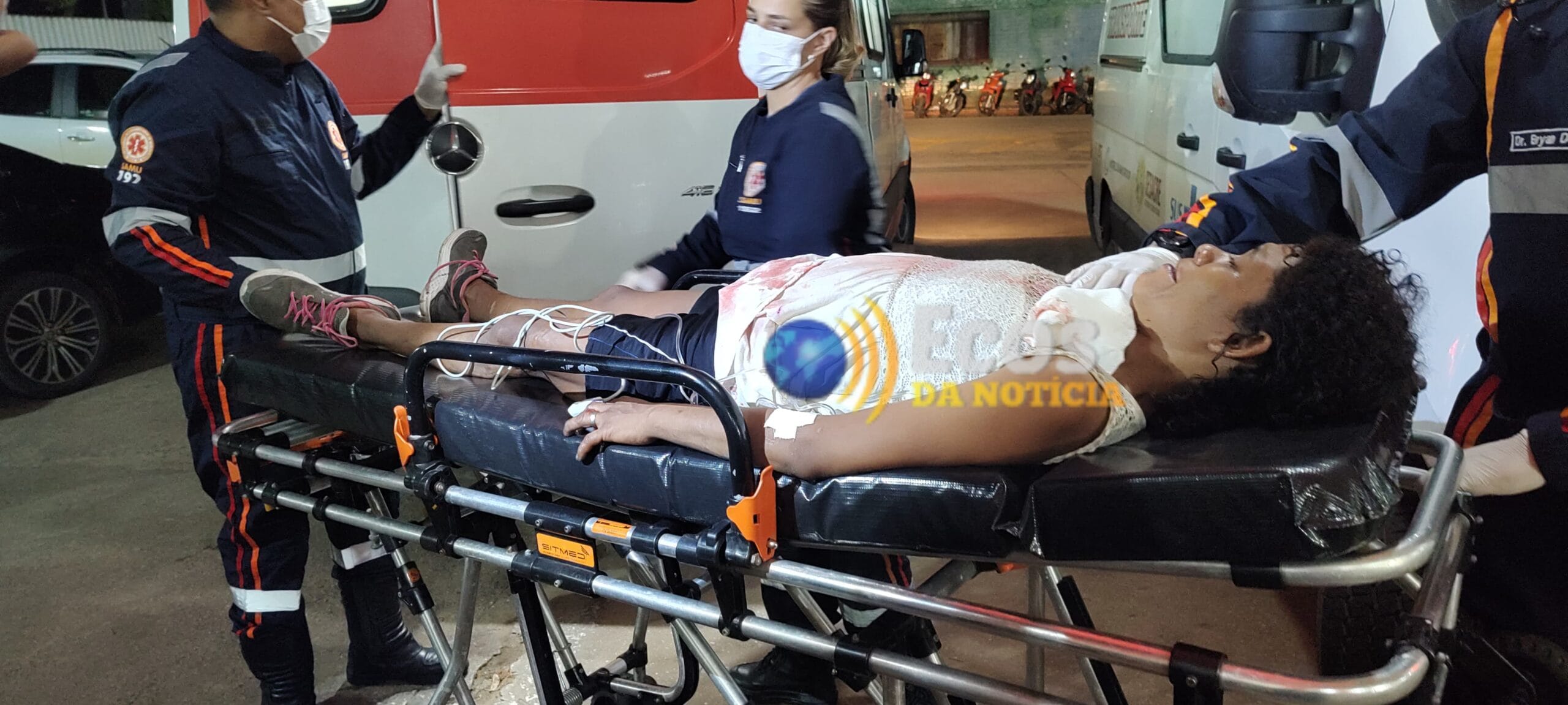 Moradora de rua é  esfaqueada por causa de “buchudinha” na capital