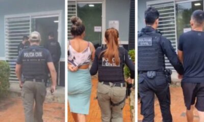 Após investigações, Polícia Civil prende suspeitos de integrar organização criminosa e praticar tortura e tráfico de drogas em Feijó. Fotos: cedidas.