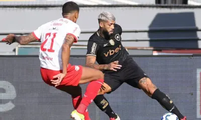 bragantino-botafogo-e1744491478216 Red Bull Bragantino levou a melhor sobre o Botafogo em jogo da terceira rodada do Brasileiro • Vítor Silva/BFR