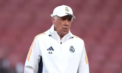 carlo-ancelotti-real-madrid-champions-league-arsenal-e1744743321837 Carlo Ancelotti acredita na mística do Santiago Bernabéu para reverter situação contra o Arsenal • Alex Davidson/Getty Images