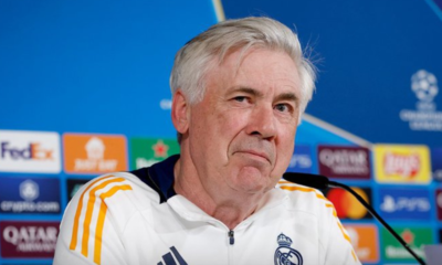 carloancelottirealmadrid_redessociais Carlo Ancelotti, treinador do Real Madrid - Foto: Reprodução/Redes sociais/X/@realmadrid