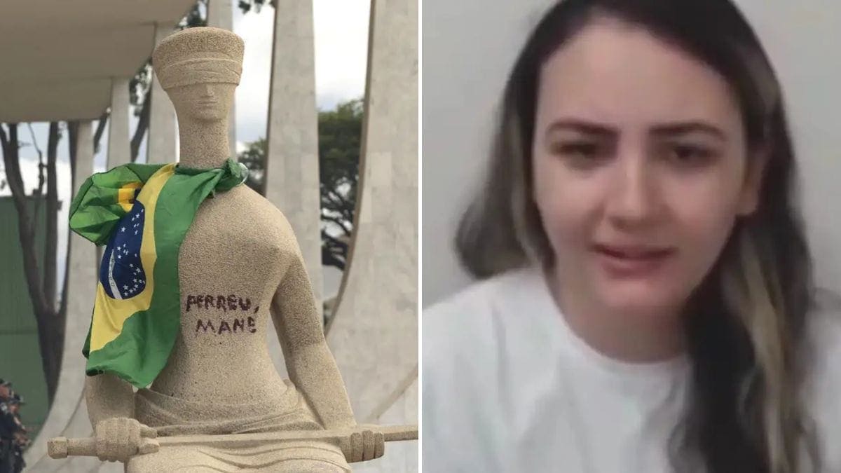 Supremo Tribunal Federal condena mulher que pichou estátua a 14 anos de prisão