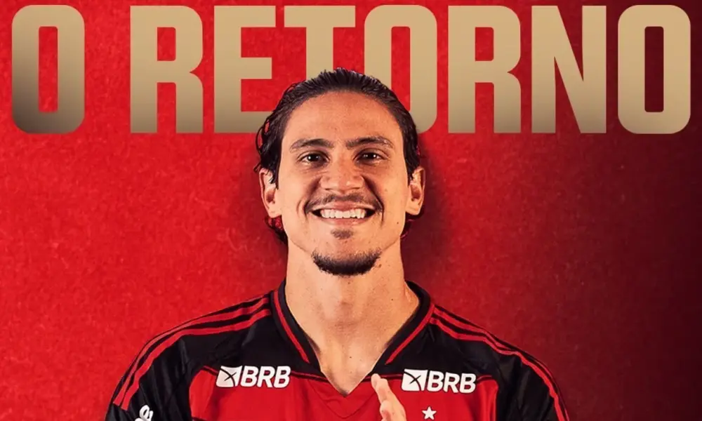 Pedro volta a ser relacionado pelo Flamengo após sete meses • Divulgação/Flamengo