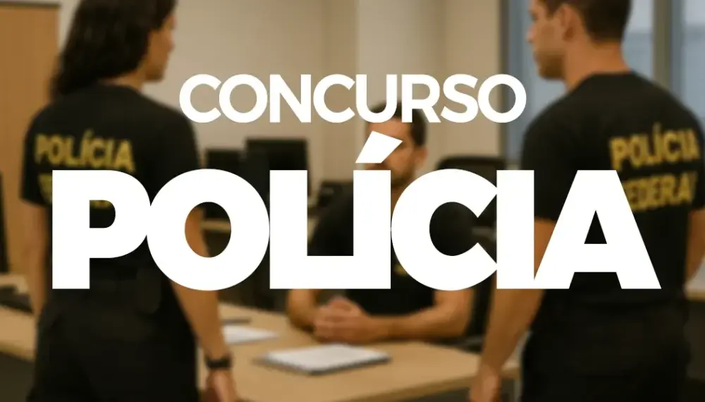 Inscrições abertas em breve para o concurso da Polícia Federal. Imagem: Notícias Concursos