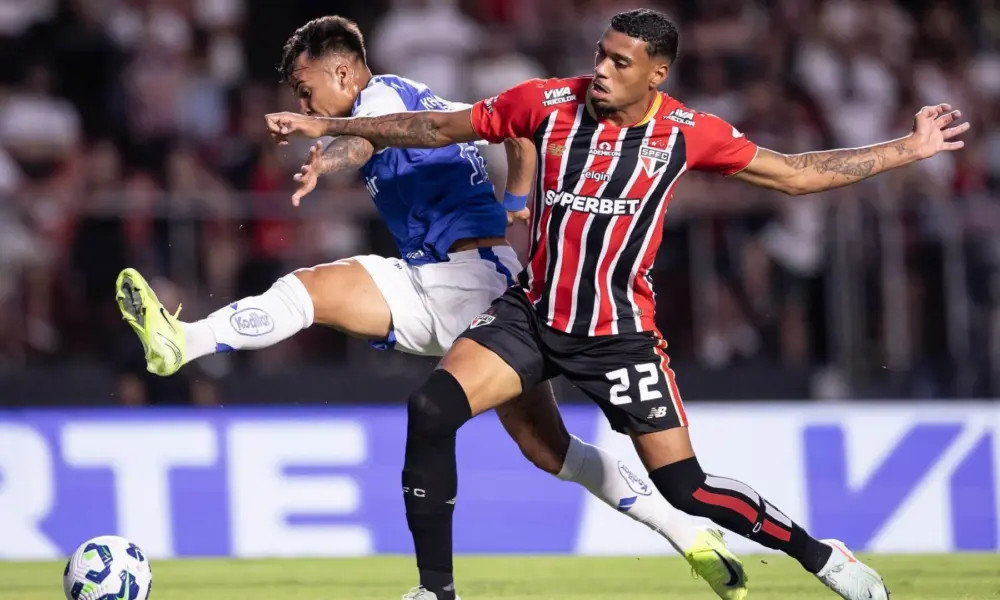 Lance de jogo em São Paulo x Cruzeiro • Marco Galvão/Cruzeiro