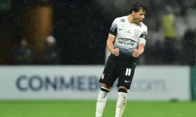 Romero marcou o gol do Corinthians contra o Racing • Reprodução/@Sudamericana