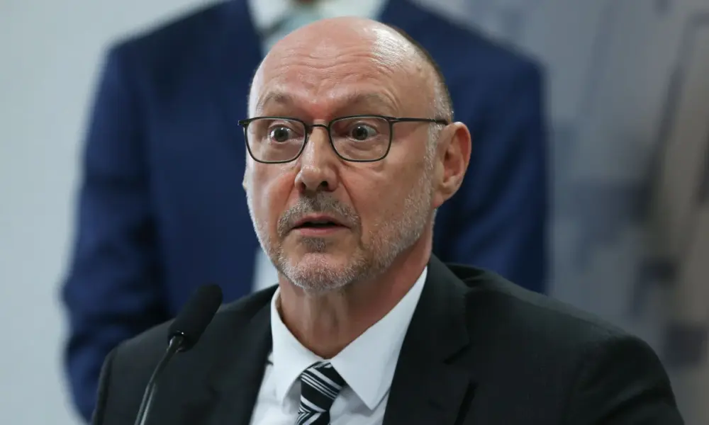 Luiz Fernando Corrêa, diretor-geral da Abin. • 04/05/2023 - Lula Marques/ Agência Brasil