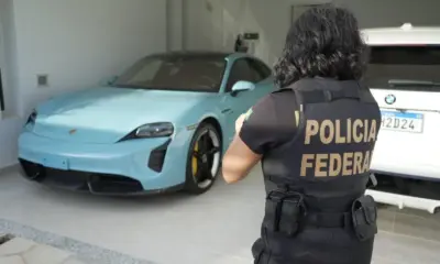 Apreensão da BMW X1 branca foi no Lago Sul de Brasília • Reprodução