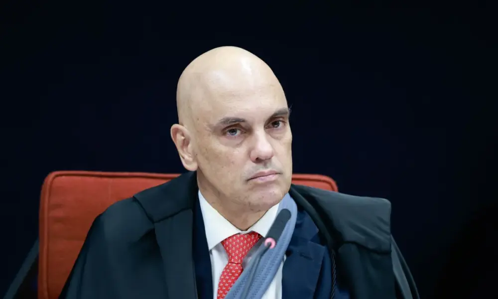 O ministro Alexandre de Moraes  • 20/05/25 - Fellipe Sampaio/STF
