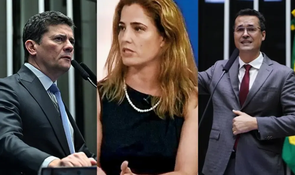 Moro, Dallagnol e Gabriela Hardt atuaram na Lava Jato (Foto: Senado Fedederal / Arquivo RIC / Câmara dos Deputados