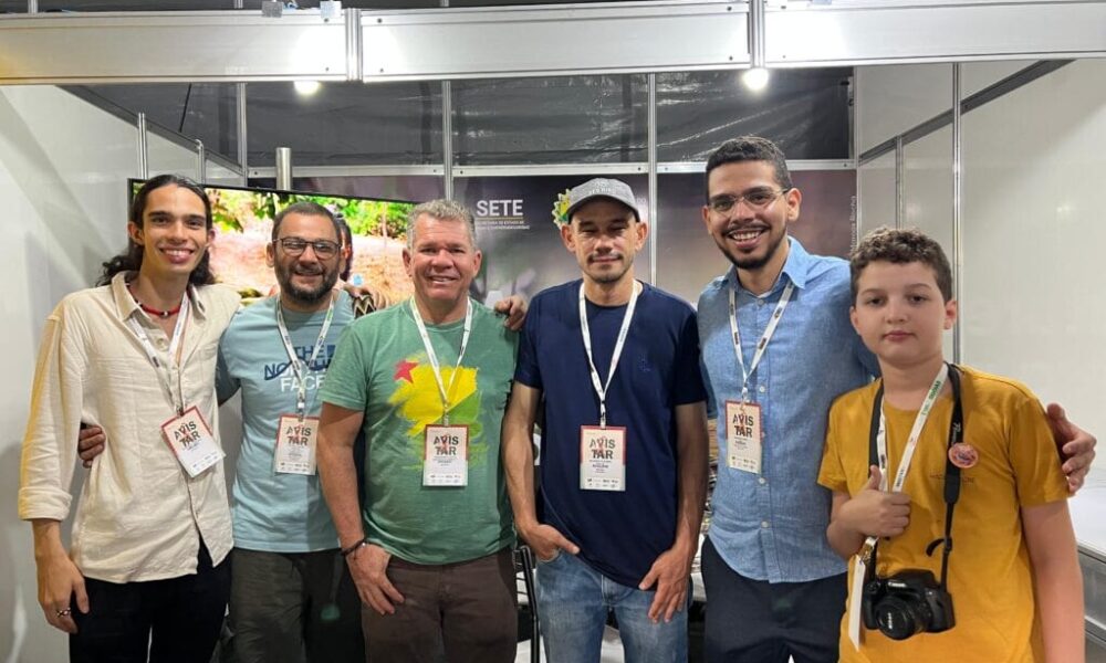 Representantes do Acre apresentaram estado como destino ideal para a observação de aves, no Avistar Brasil 2025. Foto: cedida