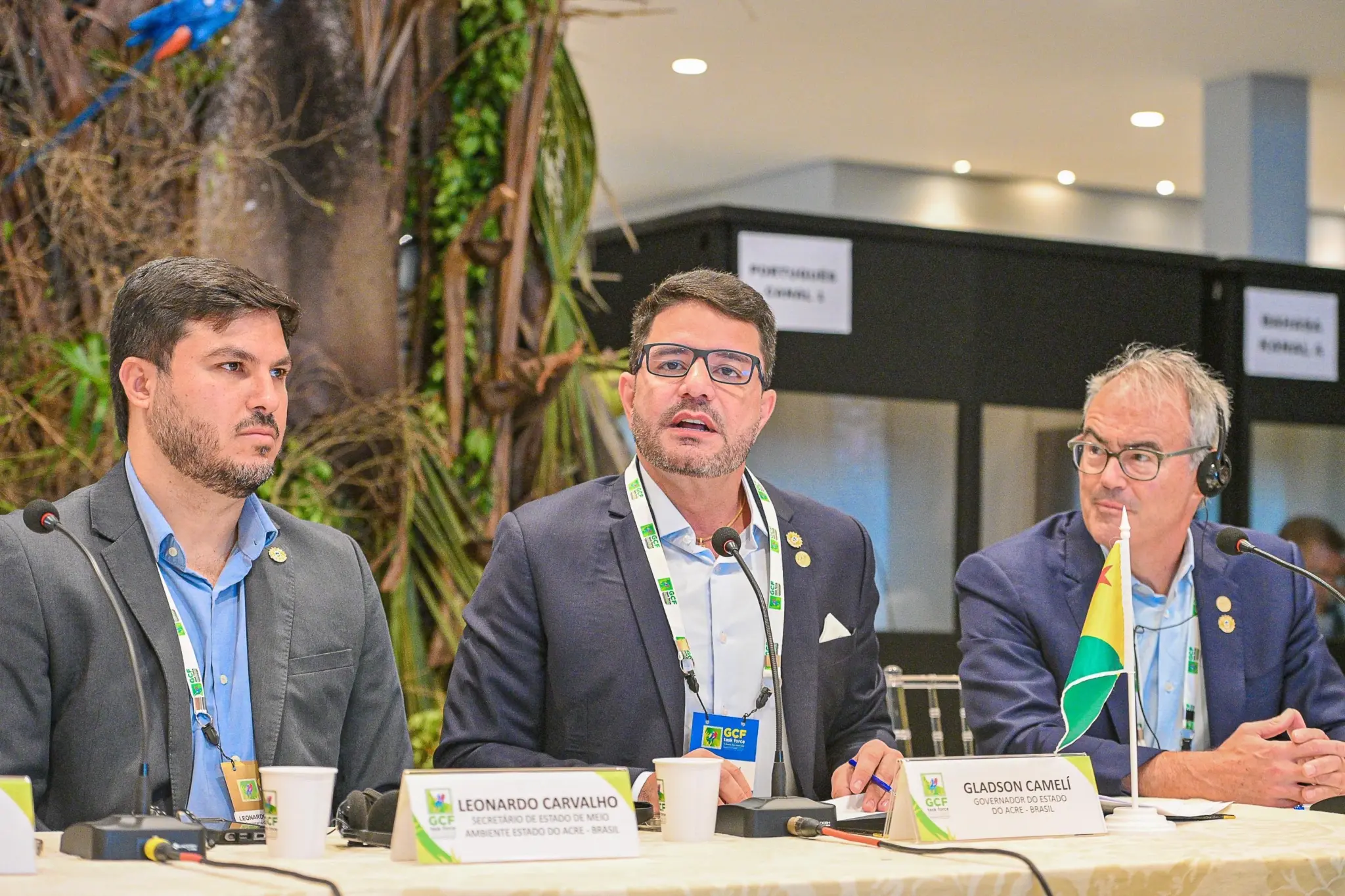 Governador Gladson Cameli destaca o Acre como referência em preservação e nova economia florestal