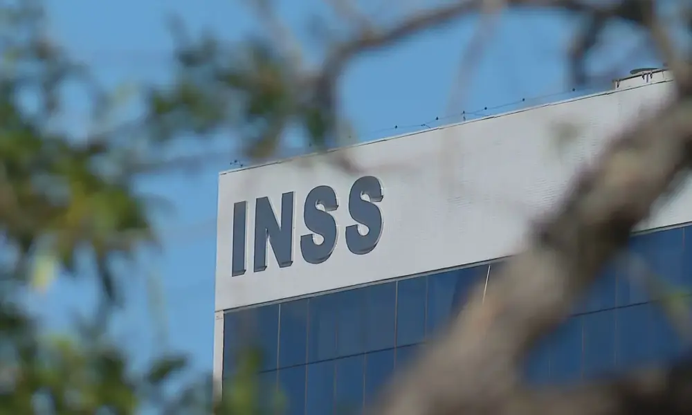 Prédio do Instituto Nacional do Seguro Social (INSS) em Brasília • Reprodução/CNN