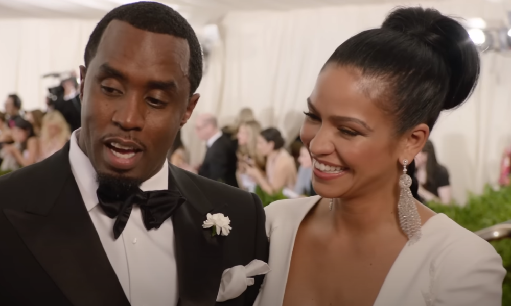 P. Diddy e Cassie Ventura ficaram juntos entre 2007 e 2018 • Reprodução/Vogue