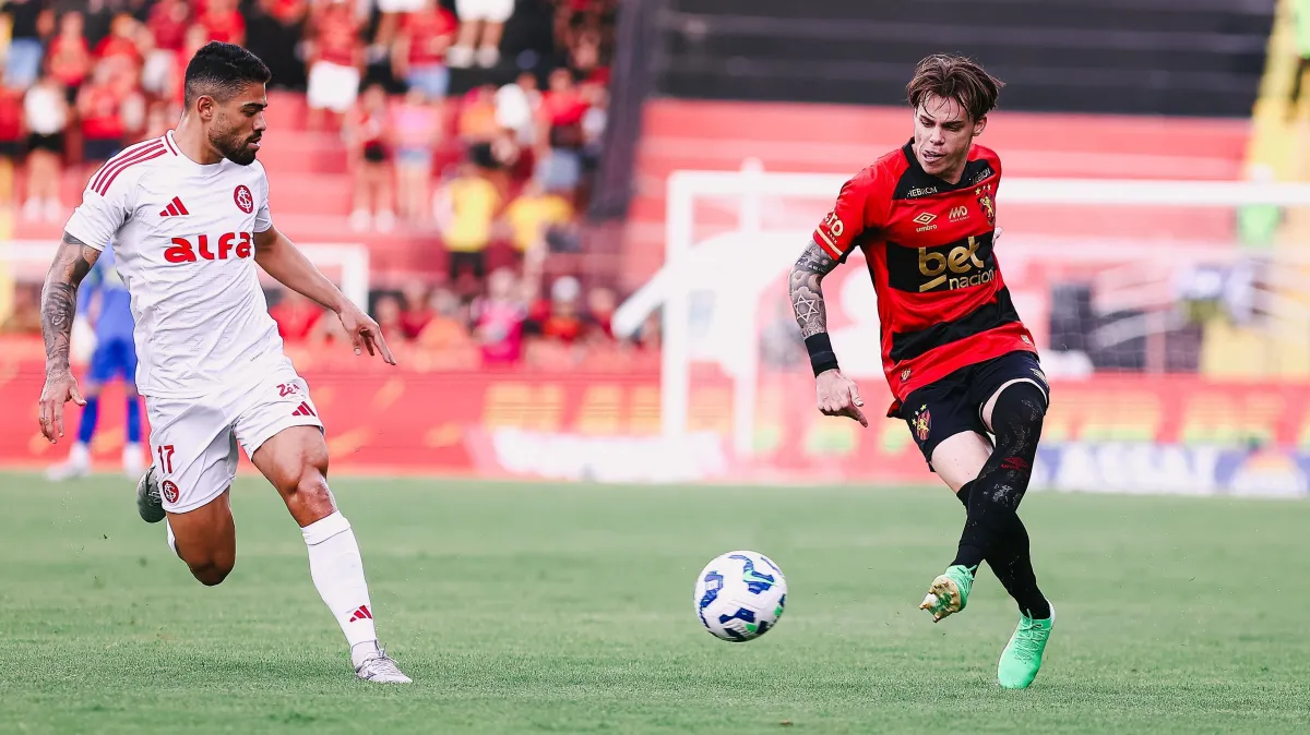 Sport sai na frente, cede empate ao Inter e segue sem vencer no Brasileirão