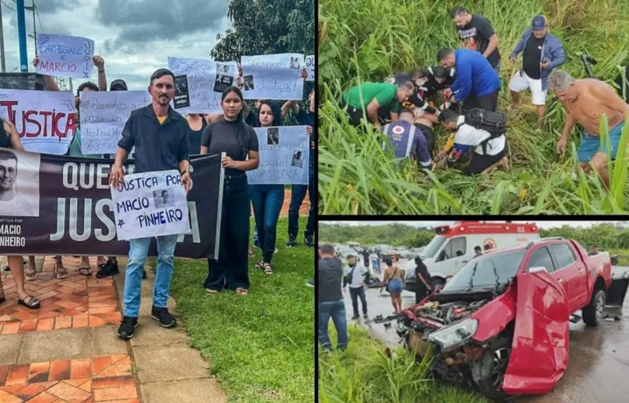 Famílias protestam e cobram justiça por vítimas de acidente na Via Verde