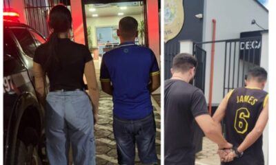 WhatsApp Image 2025-05-05 at 17.30.01 Ações da DEAM no fim de semana resultam em duas prisões por violência doméstica em Rio Branco. Fotos: cedidas.