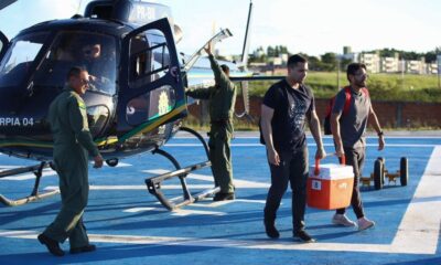 Ciopaer realizou translado de um fígado para Rio Branco. Foto: Dharcules Pinheiro/Sejusp
