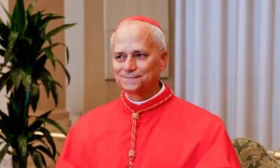 Cardeal Robert Francis Prevost, dos EUA, em 30 de setembro de 2023. — Foto: Foto AP/Riccardo De Luca