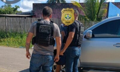 WhatsApp Image 2025-05-08 at 18.18.35 Prisão foi realizada pela Delegacia Especializada de Atendimento à Mulher, Criança e Adolescente (DEMPCA), com base em mandado judicial. Foto: cedida.