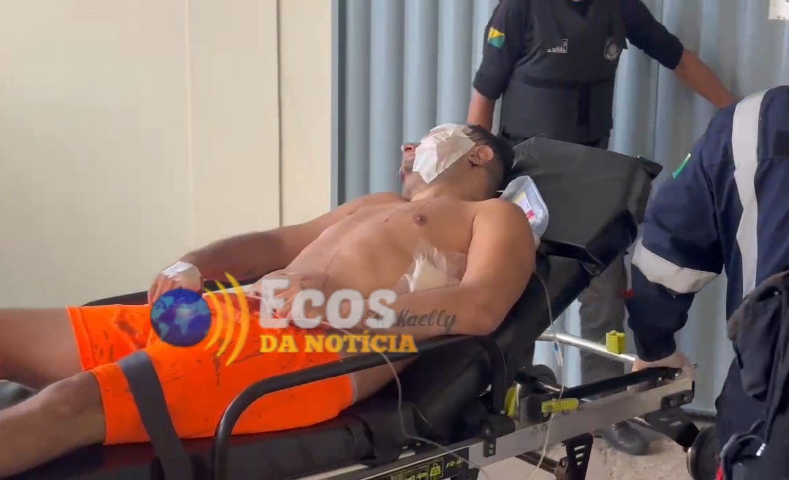 Detento é agredido em cela e salvo da morte por policiais penais na Unidade Penitenciária de Senador Guiomard