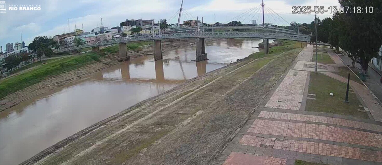 Rio Acre registra 4,32 metros nesta terça-feira, informa Defesa Civil