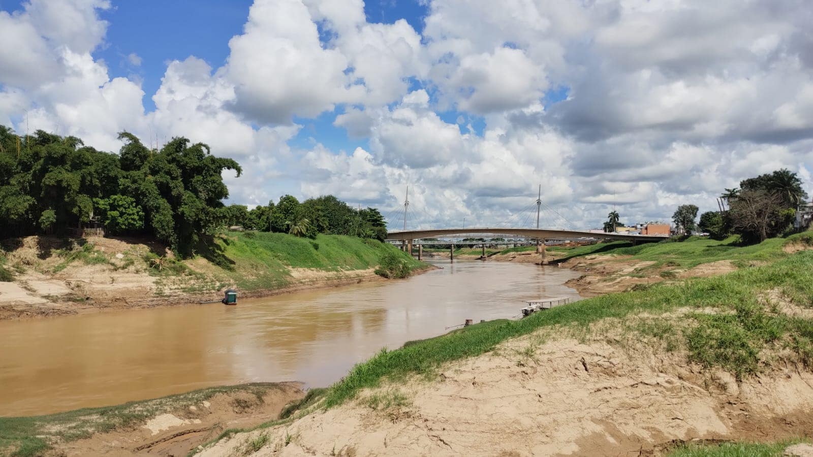 Sem registro de chuvas, Rio Acre registra 3,53 metros nesta terça