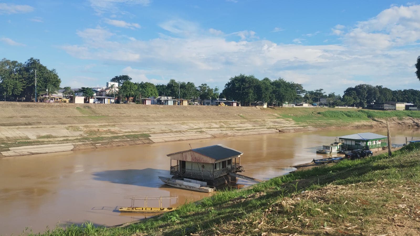 Nível do Rio Acre segue com 3,43 metros nesta quinta-feira (22/05)
