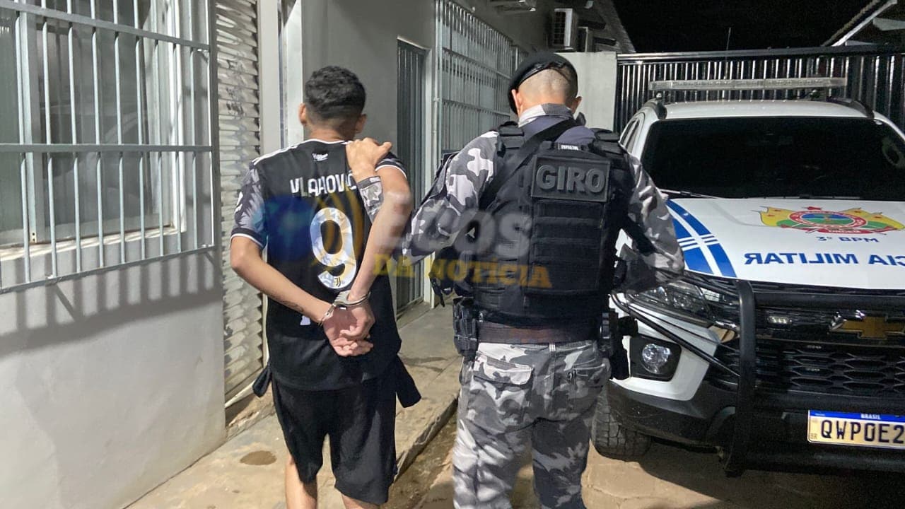 Adolescente de 17 anos é apreendido pelo GIRO suspeito de tráfico de drogas na capital