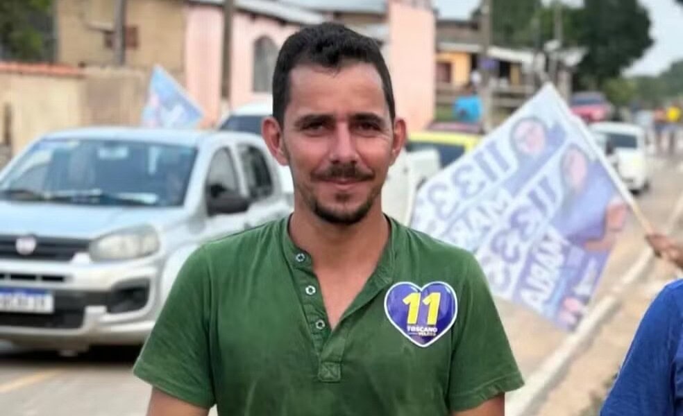 Vanderley Sabino Fortunato (PP), conhecido como Piqueno Fortunato, é vereador em Manoel Urbano — Foto: Reprodução/Instagram