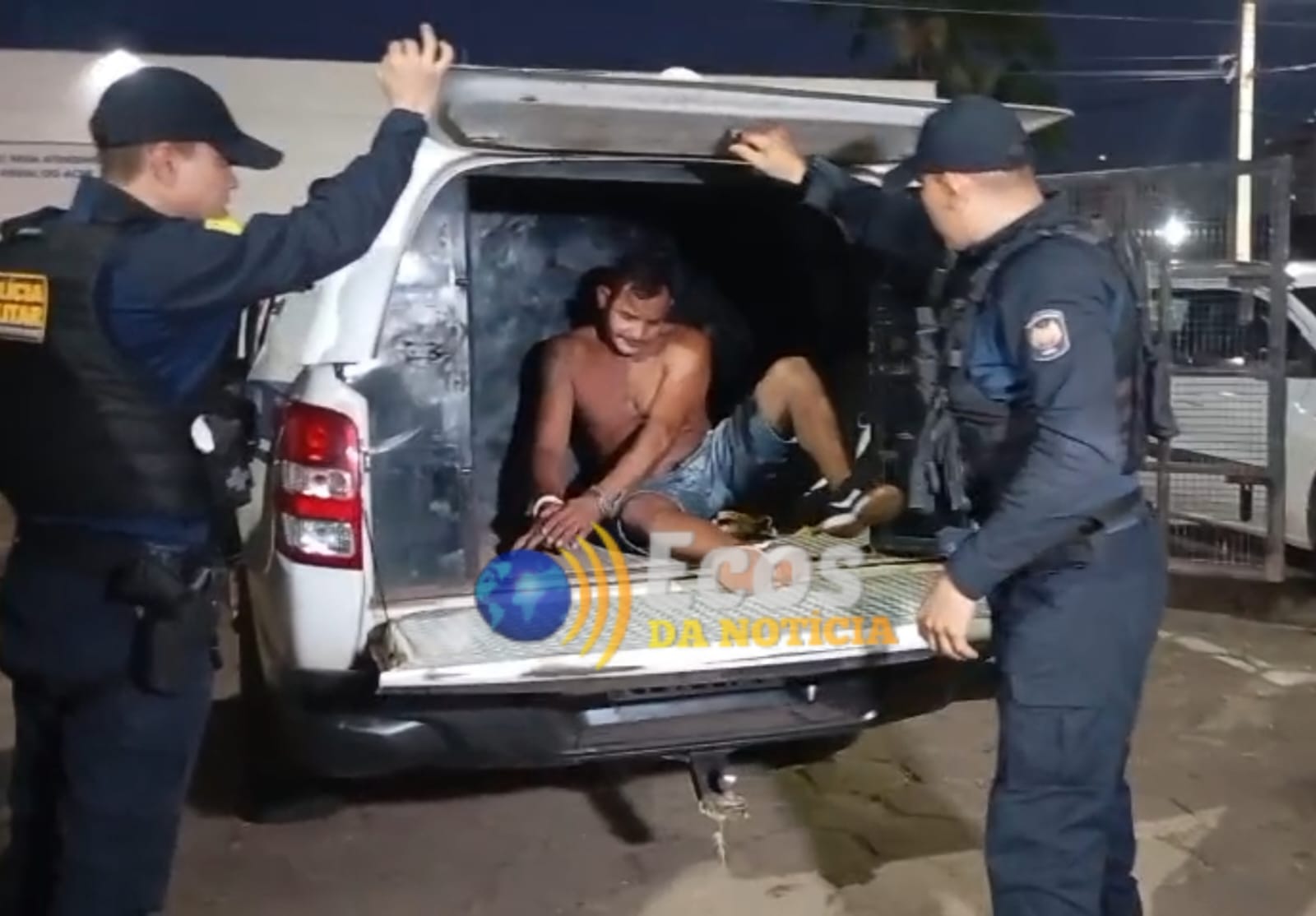 Foragido da Justiça é preso com arma de fogo após disparos em via pública em Rio Branco