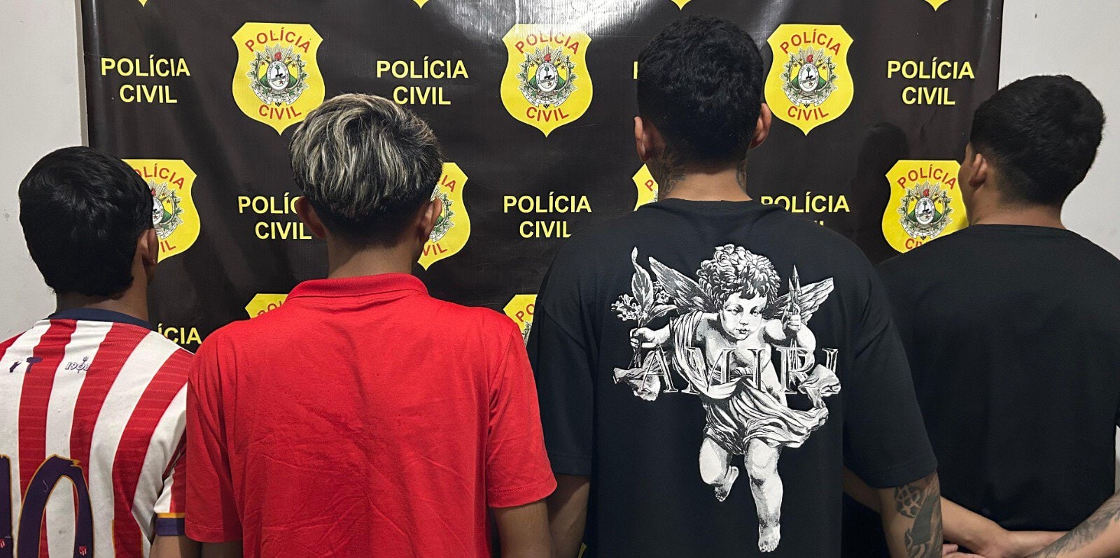 Polícia Civil apreende quadrilha de menores infratores responsável por série de assaltos