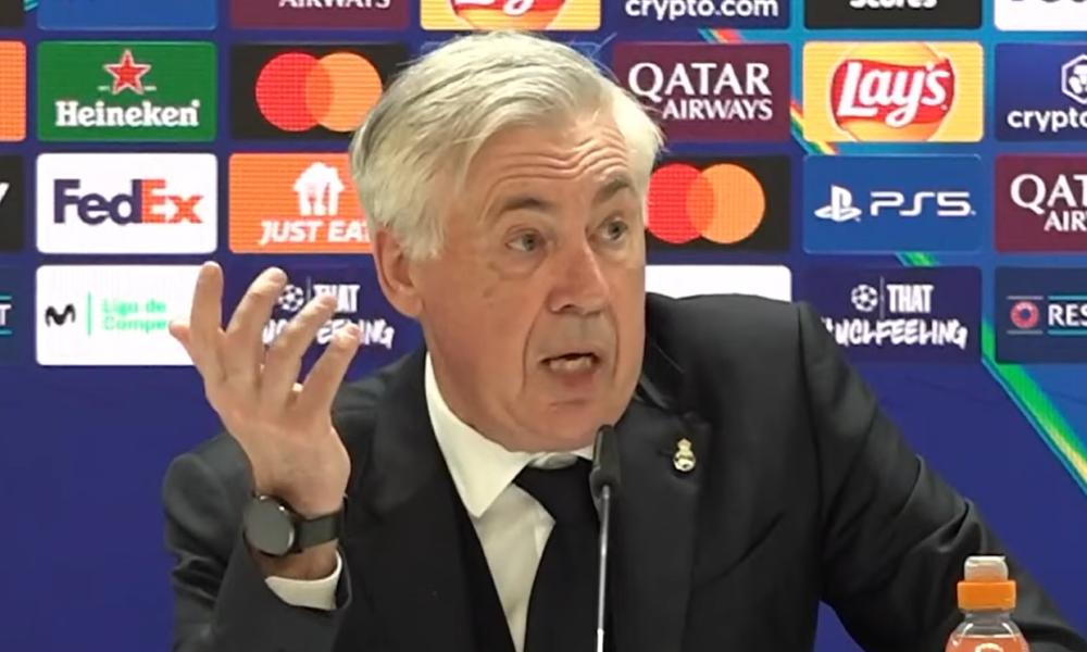 Ancelotti fala pela primeira vez como técnico da Seleção Brasileira • Reprodução/BeanymanSports