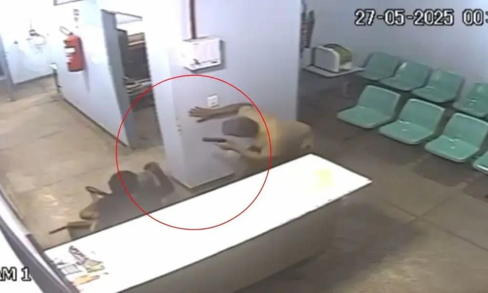 Caso ocorreu na madrugada desta terça-feira (27) em Nova Olinda do Norte (AM)  • Reprodução