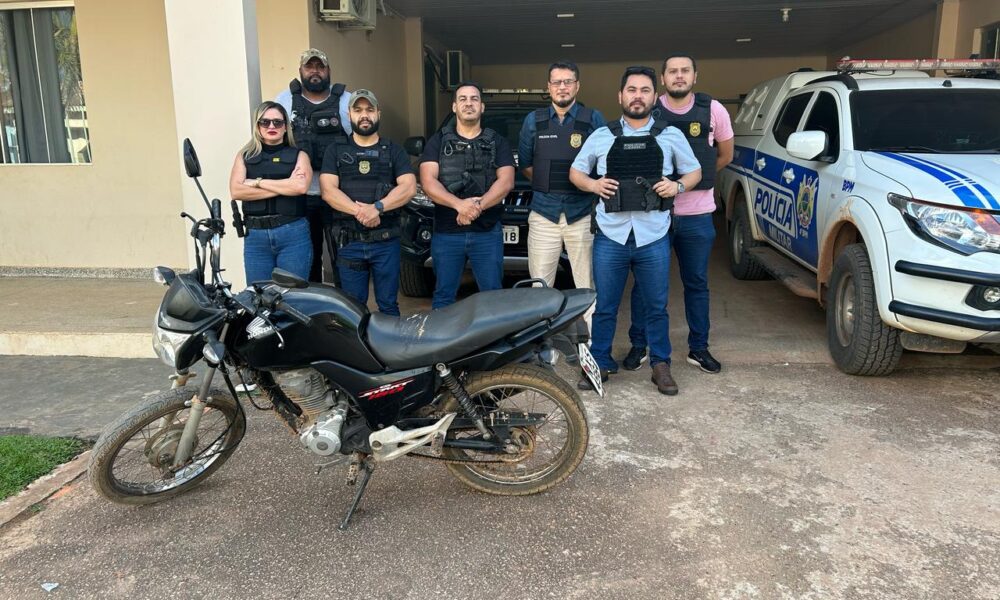 d415f138-4dc7-4dc7-b097-49186f6e69d4-1 Ação policial resulta na recuperação de motocicleta e reforça atuação da Polícia Civil no interior. Foto: cedida.