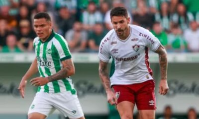 fluiminenseempate Fluminense e Juventude disputam duelo no Alfredo Jaconi
Imagem: Luiz Erbes/AGIF