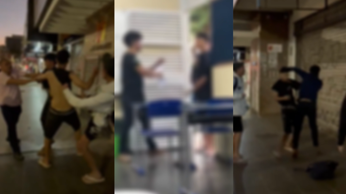 Aluno e professor trocam socos do lado de fora de escola após discussão em sala de aula