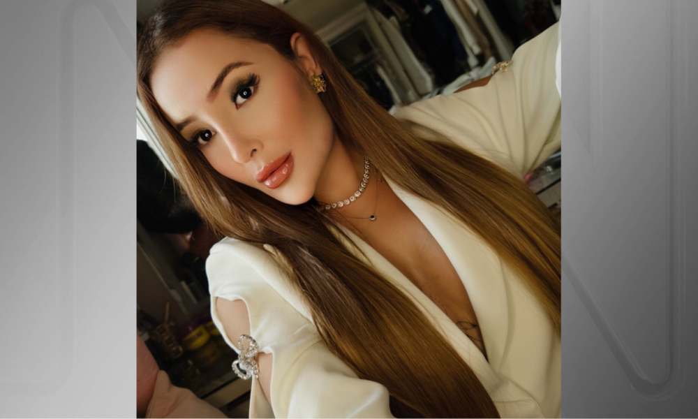 Nayara Macedo, 21, que usa o nome de Any Awuada, foi presa na quarta-feira (21) • Reprodução