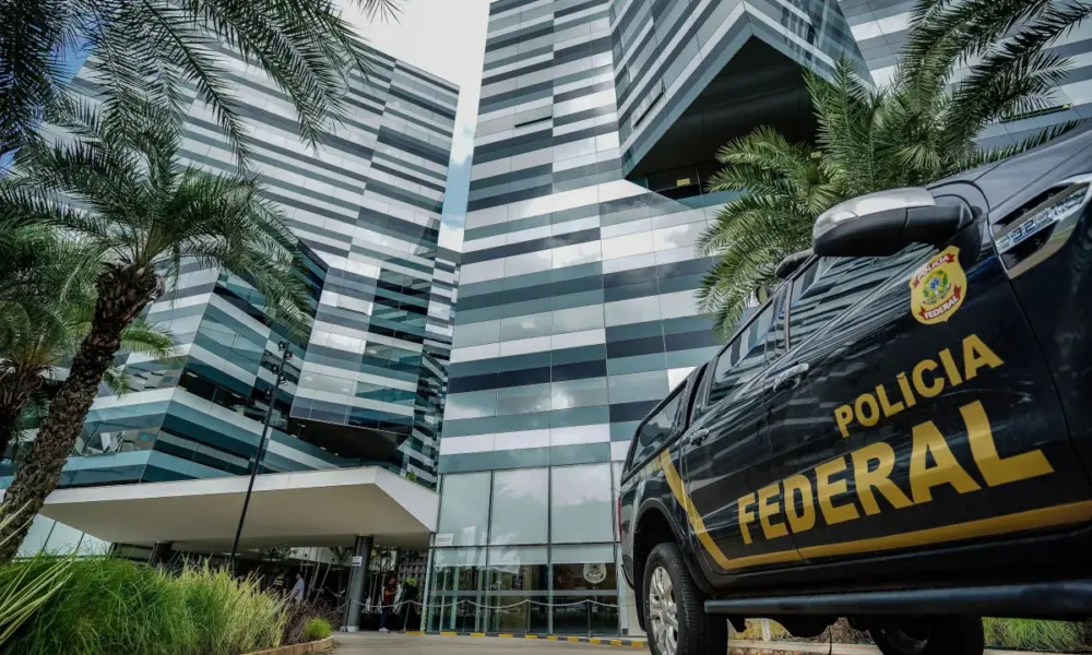 Fachada do prédio da Polícia Federal em Brasília  • Rafa Neddermeyer/Agência Brasil