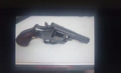 revolver-fralda_pm_widelg Após localizar o revólver, diretoria da creche acionou a polícia  |   Bnews - Divulgação Divulgação/PM