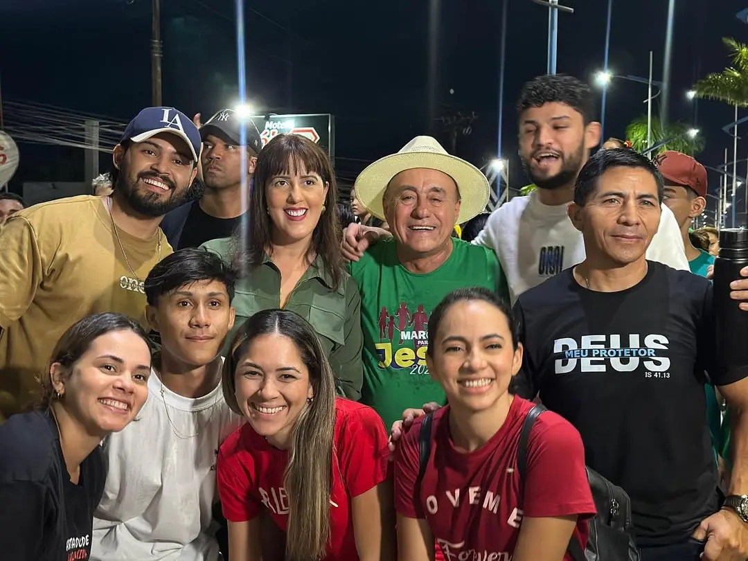 “A vida não existe sem Jesus”, diz Tião Bocalom durante Marcha