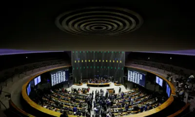 Vista do plenário da Câmara dos Deputados em Brasília • 01/02/2021 - Reuters/Adriano Machado